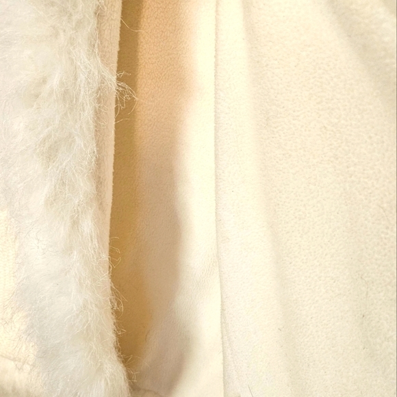 1989 Place Knitted Fleece Lined Jacket w/ Faux Fur Trim - Picture 6 of 8